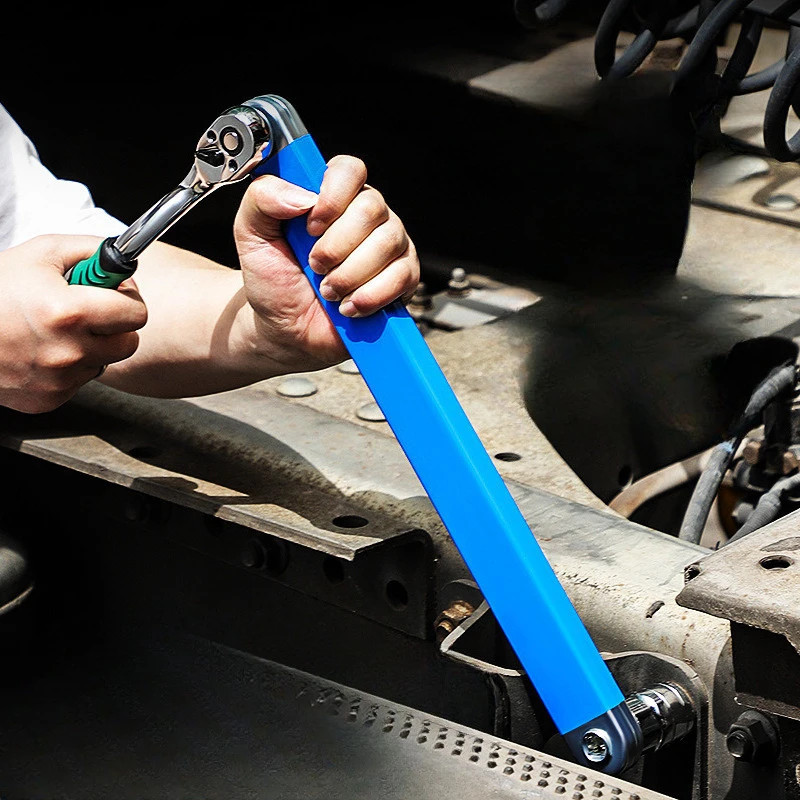 Chiave Prolunga Offset 4 Adattatori Cricchetto Chiave a Impatto Automobilistica