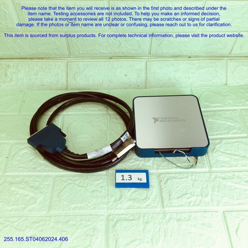 NATIONAL INSTRUMENT SCB-68A 192061B-02, Terminal Cable as photo,sn:4479,FedExDHL