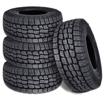4 Lexani Terrain Beast AT LT 275/70R18 125S 10 PLY All Terrain Truck Tires