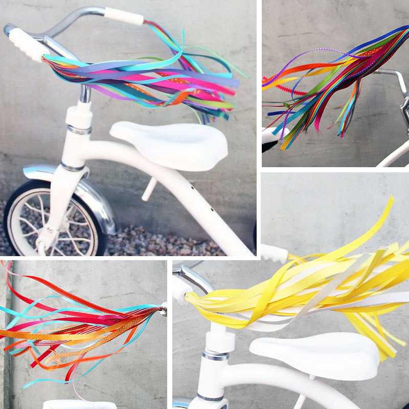 Child Bicycle Bike Streamers Tricycle Kids Girls Handlebar G