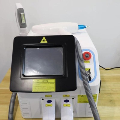 Spa Clinic 2 In 1 ND Yag Laser Tattoo Removal SHR IPL OPT Hair Removal Machine