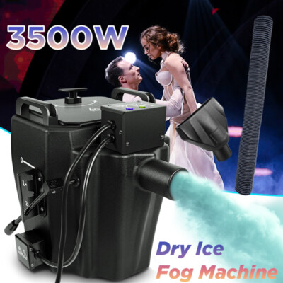 3500W Low Lying Smoke Fog Machine Stage DJ Dry Ice Fog Machine Effect Party XMAS