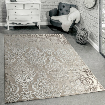 Rosdorf Park Farris Teppich Fußmatte Läufer Couchvorleger Matte Beige 80x300cm