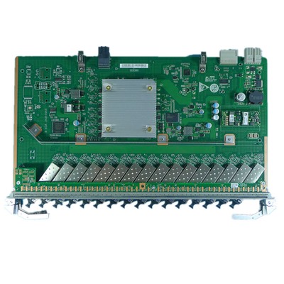 ZTE card 16 ports GPON board GTGH for C300 C320, with 16 SFP modules