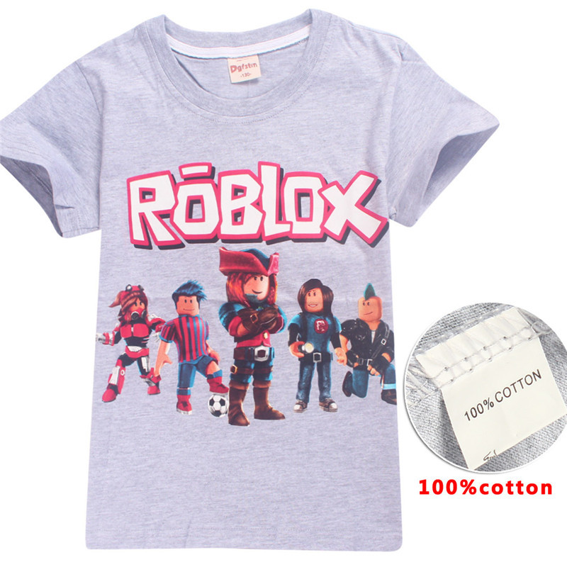 Roblox Boys Girl S Short Sleeve 100 Cotton T Shirts Tops Tshirts - product description