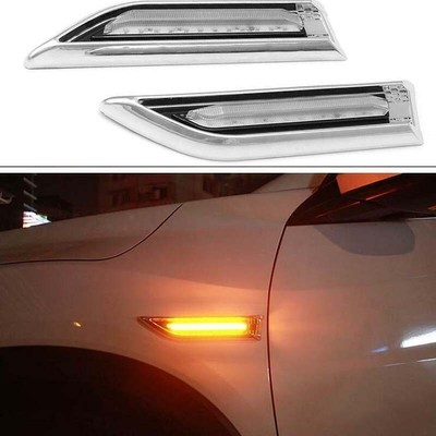 2015-2022 Amber Led Side Fender Lamp Light Glint Style Turn For Honda HR-V Vezel