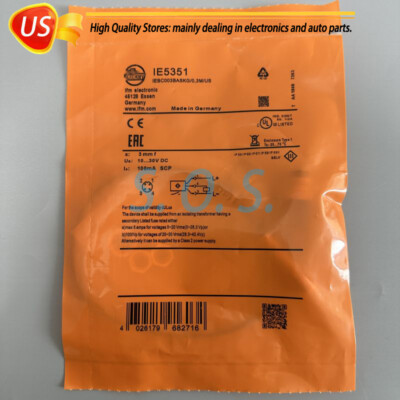 For Ifm Efector IE5351 IEBC003BASKG/0.3M/US Proximity Sensor 10-30VDC 100mA
