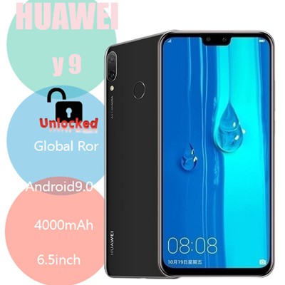 Huawei Y9 2019 128GB Android 9.0 Global ROM  Unlocked Multi-Language Support