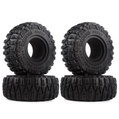 INJORA 2.2 Mud Grappler Tire for 1:10 RC Car Traxxas TRX4 TRX6 Axial SCX10 90046