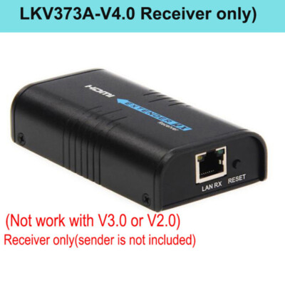 Lenkeng LKV373A V4.0 HDMI Extender Over cat5e/6 Cable Up to 120M TCP/IP 3D 1080P