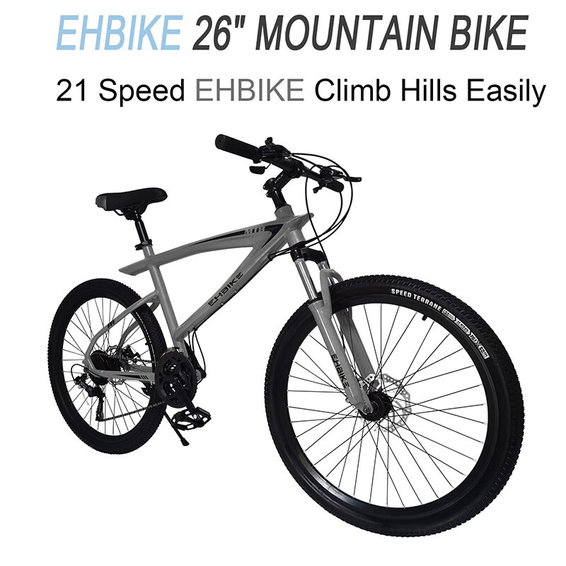 Mountain Bike 26-inch Outdoor Sports, 21-Speed , Suitable Fo