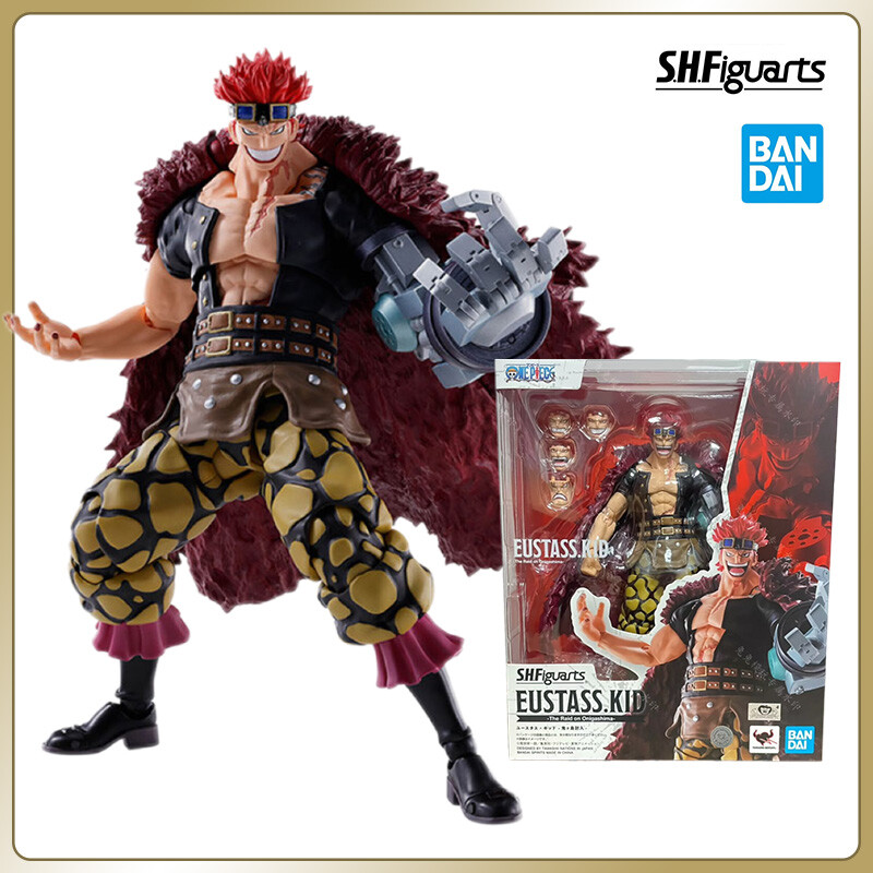 Original BANDAI S.H.Figuarts SHF Eustass Kid One Piece