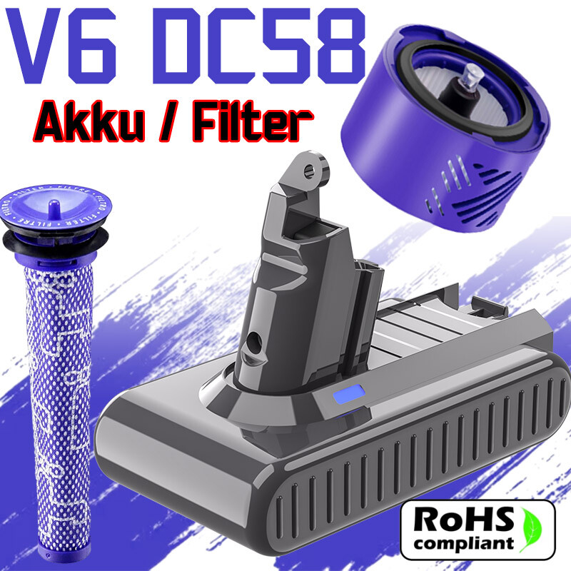 ダイソン Dyson V6 DC74 V6 Battery for Dyson DC62 DC59 DC58 DC74 SV03 SV04 SV09 V6 Slim