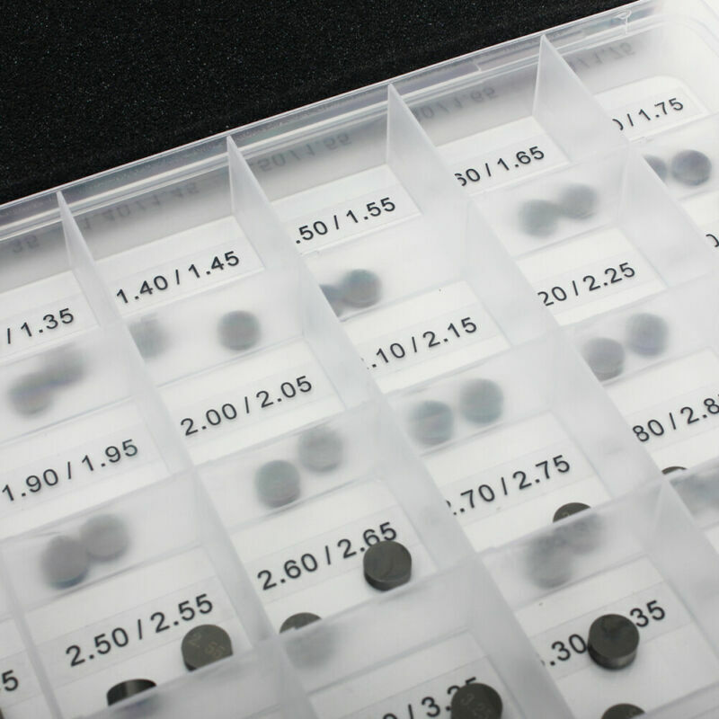 Valve Shim Kit Feeler Gauge Kit for Honda CRF250R CRF250X 2004-2017 47PC 7.48mm