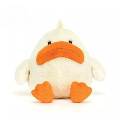 Jellycat Delia Duck 23cm Plush - Super Soft, Grumpy Design, New with Tags