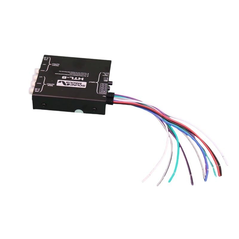 SOUND MAGUS HTL8 4 Channel Line Level Adapter Switchable from 2 to 4 Channel