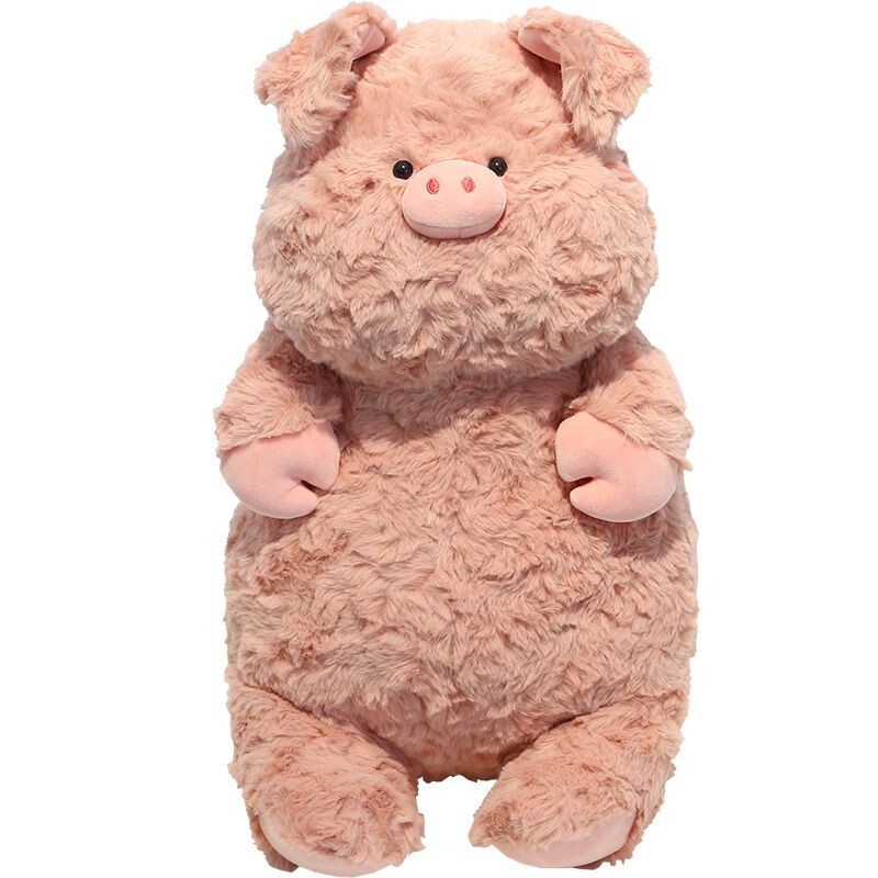 Super Soft Pig Plushie Toy Pink Kawaii Stuffed Toys For Girl
