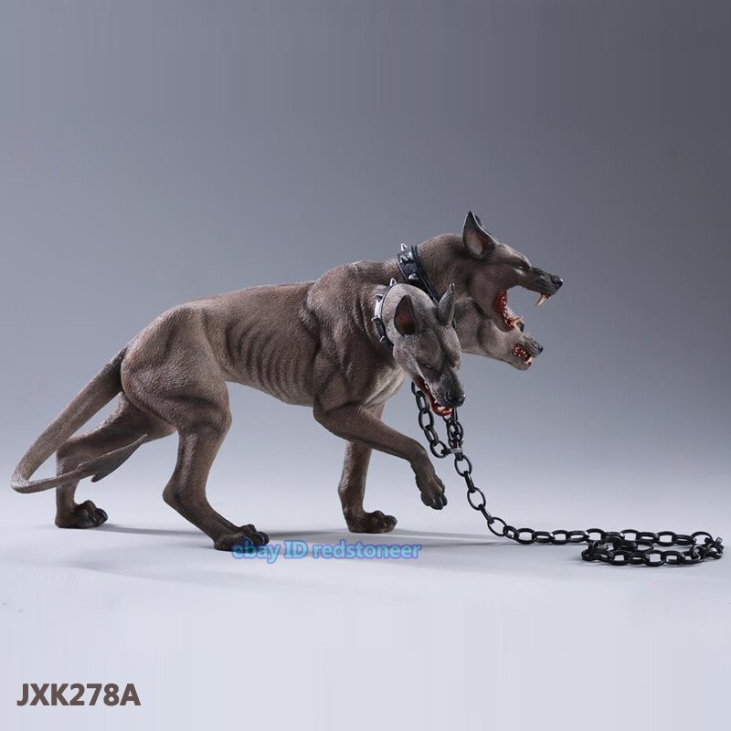 JXK Cerberus Resin Statue Fit 1/6 Figure Simulated Dog Model