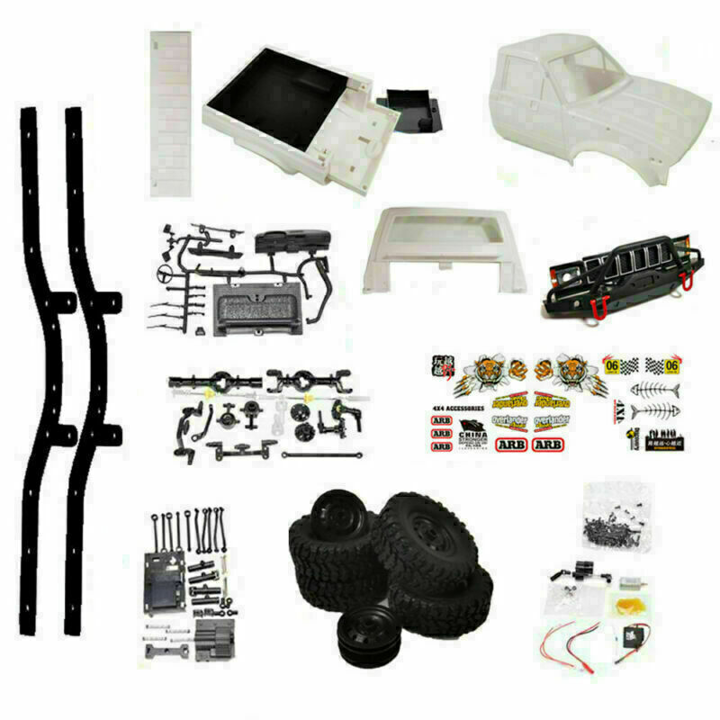 1/16 WPL C24-1K DIY Off-Road 4WD Buggy RC Car Truck Climbing Remote Control Toys