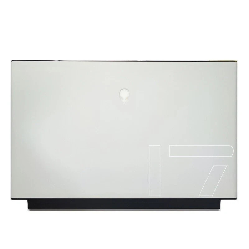 LCD Back Cover For Dell Alienware M17 R3 Top Case Lid 0R0CJC 17.3in White Laptop