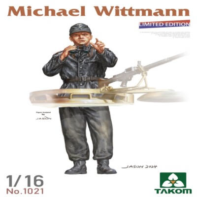 TAKOM 1021 1/16 Michael Wittmann (Limited Edition) Plastic Model (NO BOX)