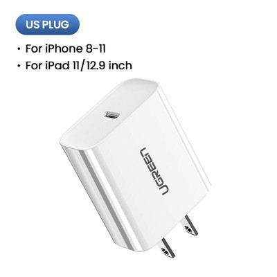 Quick Charge 4.0 3.0 QC Plug PD 18W USB Type C Fast Charger For IPhone 11 X Xs 