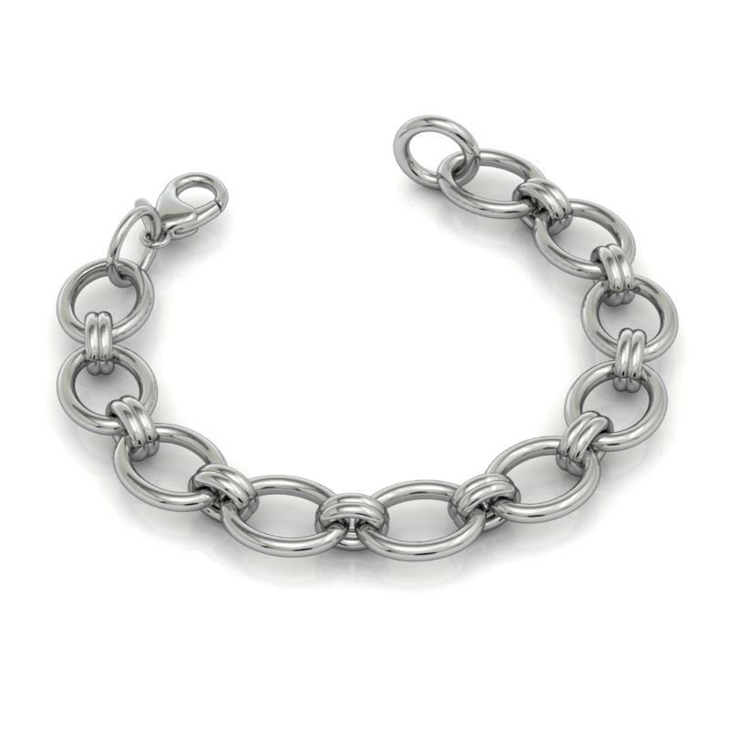 SILVER925 OVAL LINK CHAIN BRACELET/シルバー bc0143-s8_alt1.z.jpg