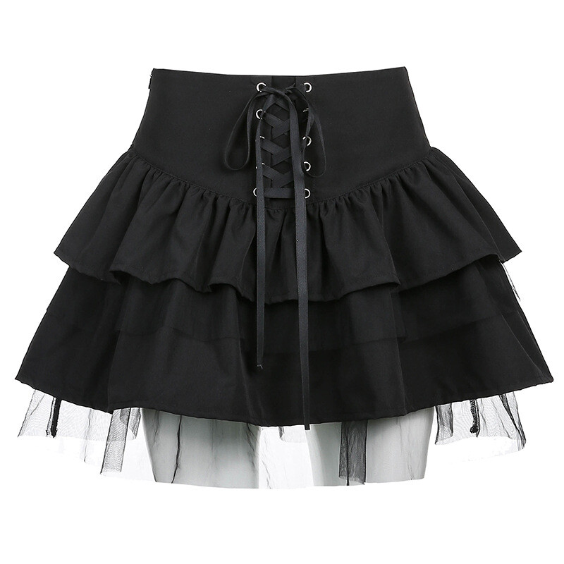 国内で当店のみ PINKSPINK - gothic tiered pleated skirt 国内で当店のみ PINKSPINK - gothic tiered pleated skirt スカート