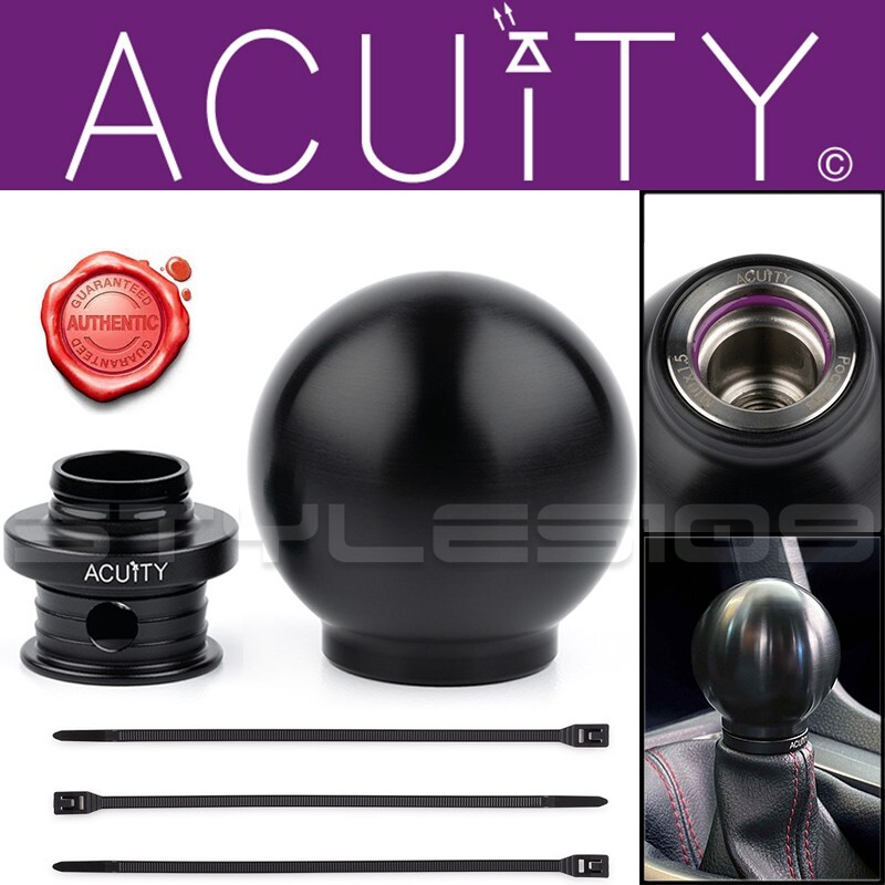 Acuity 1952-BLK POCO Insulated Low-Profile Shift Knob - Black | eBay
