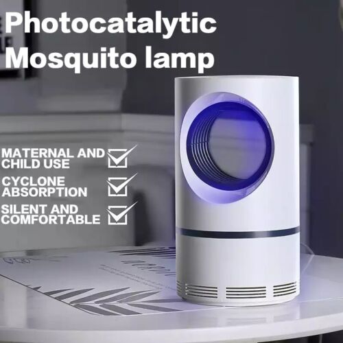 Electric Fly Bug Zapper Mosquito Insect Killer LED Light Tra