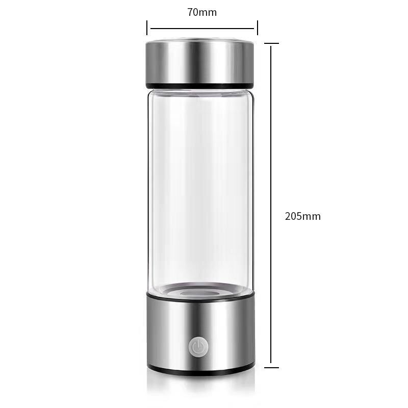 Titanium Hydrogen Bottles - 420ml Portable Antioxidant Ionizer Purifier Pitcher