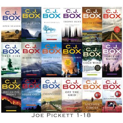JOE PICKETT Detective Series by CJ Box Collection Set of