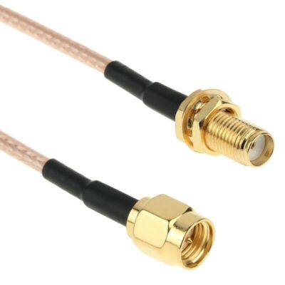 SMA Male to SMA Female Patch Lead Pigtail Communication Test Cable RG316 15cm