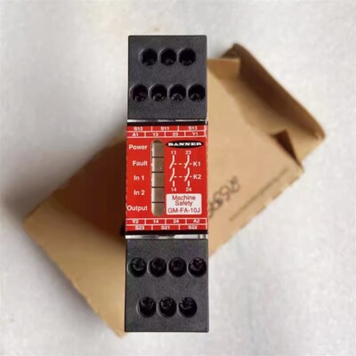 1Pcs New For Banner GM-FA-10J Gate Monitoring Safety Relay Module 24VAC/DC 2NO