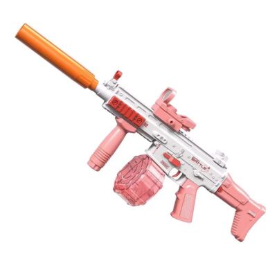 Electric Rapid Fire Water Rifle Continuous Automatic Squirt Gun Adults Kids 32ft