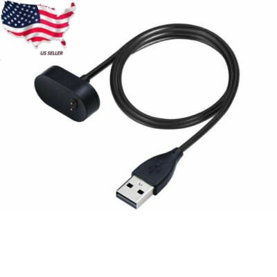 3.3FT USB Charging Cable Charger Cradle Base For Fitbit Inspire HR Smartwatch US