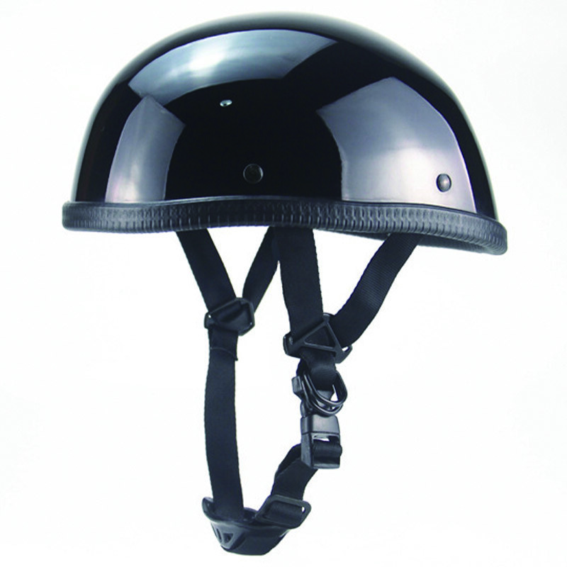 Motorcycle Half Helmet DOT Ultra Helmets Cap for Chopper Moped Scooter Motorbike
