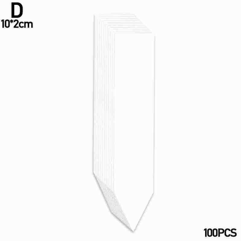 100Pcs Plastic Plant Stakes Markers Plant Labels Nursery Tags Tools FAST ь✨ &omega;&iota;