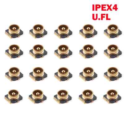 20Pcs IPX4 Male Plug WiFi Antenna Socket for PCB RF Coaxial Connection