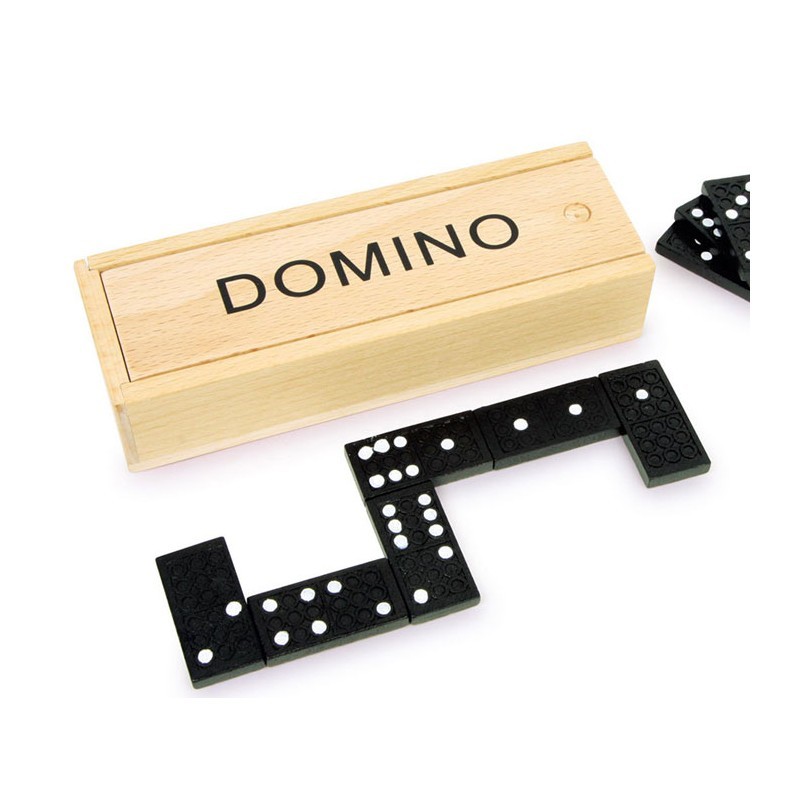 Gioco Da Tavolo Società Domino Con Scatola In Legno Giochi Di Carte dfh