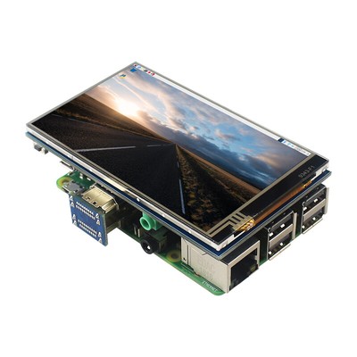 4 inch Raspberry Pi 3 4 Touchscreen Monitor 800x480 HDMI LCD IPS Display