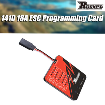 Rock LED Programming Card Low Voltadge  For MINI 1410 18A ESC Speed Controller
