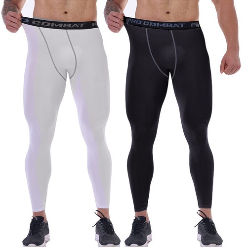 Man's Compression Base Layer Workout Leggings Gym Sports Thermal