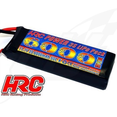 ES- Batteria - LiPo 3S - 11.1V 6000mAh 50C/100C - No Case - 