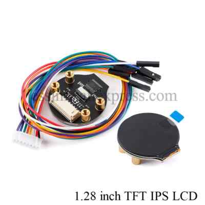 1.28'' Round TFT LCD Display Module IPS 240x240 GC9A01 Driver SPI for Arduino
