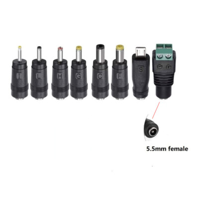 30W AC/DC Adapter 3V-12V Adjustable Power Supply Universal Adaptor Charger US