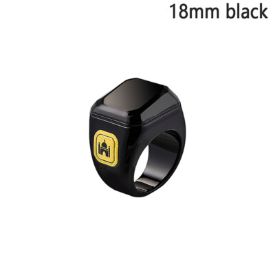 Smart Tasbih Tally Counter Ring For Muslims Zikr Digital Tasbeeh 5 Prayer Time