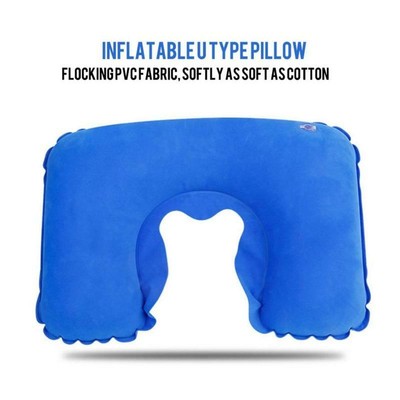 Inflatable U Shape Pillow Neck Head Rest  Air Cushion