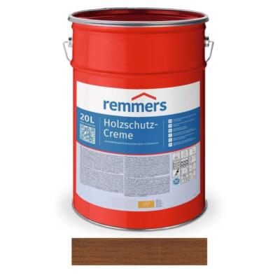 Remmers Holzschutz-Creme Nussbaum 20 Liter Holz Lasur für Außen Wetterschutz