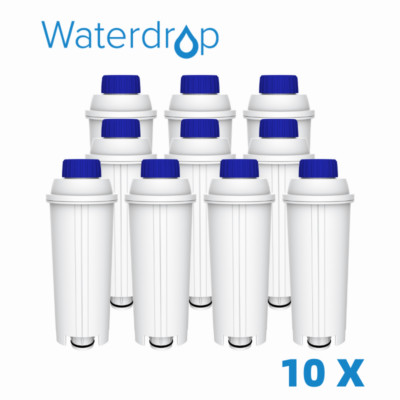 Waterdrop Ersatzfilter für Wasserfilter DeLonghi  DLS C002 / SER ECAM ESAM (10)